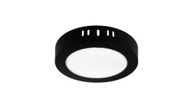 Downlight N/T Okrąg 12W 4000K Czarny Dl-1