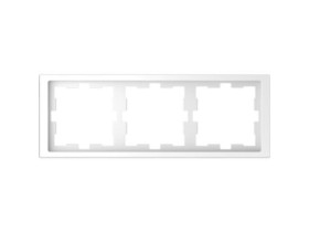 MERTEN D-Life Ramka 3 potrójna biały lotus MTN4030-6535 SCHNEIDER ELECTRIC