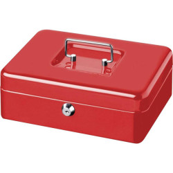 Burg Wächter MONEY 5025 Cash Box Red 250x90x180 mm Secure Storage