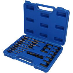 Brilliant Tools BT541900 HSS Screw Extractor Set 25-Piece for Broken Screws