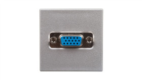 Simon Connect Gniazdo K45 Video Vga /D-Sub15/ Anodyzowane Aluminium K100b/8