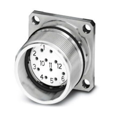 Złącze wielostykowe przemysłowe 17-pinowe M23 Montaż przedni Gniazdo Phoenix Contact