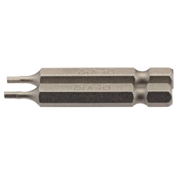Draper 64244 2mm 1/4&quot; Hex Hexagonal Insert Bit 50mm Long x 2