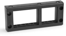 Cable entry frame, plastic, black, 440-00003