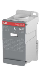 Blok rozdzielczy 12 -żyłowy Entrelec 250A 1 kV AC, 1,5 kV DC 14 → 2 AWG (zakończenie 2), 14 → 6 AWG