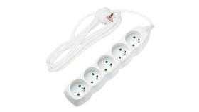 Przedłużacz 6-Gniazd Z/U 1,5M Pp40