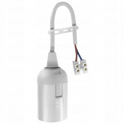 ORNO Oprawka żarówki remontowa E27, biała z kablem