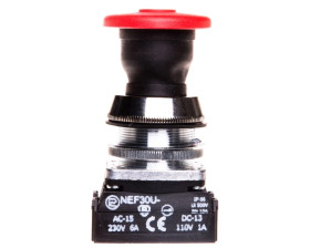 Przycisk bezpieczeństwa 30mm 0Z 2R IP66 przez pociągnięcie W0-NEF30-UDR 2Y C