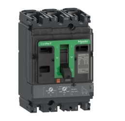 Wyłącznik kompaktowy MCCB, 3-biegunowy, 100A, Stałe, Schneider Electric, NSX