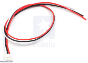 Pololu 3-Pin Female JST PH-Style Cable (30 cm) for Sharp Distance Sensors