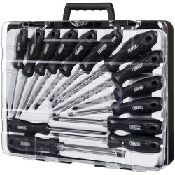Draper 13588 Hard Grip Screwdriver Set with Draper TX-STAR&#xAE; (14 Piece)