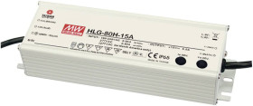 MEAN WELL HLG-80H-C350A Sterownik LED, Transformator LED Stałonaprądowy 89 W 0.35 A 128 - 257 V/DC Układ PFC, Zabezpiecz