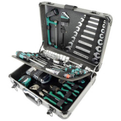 Brüder Mannesmann M29079 Tool Kit 133-Piece in Aluminium Case