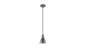 Lampa Wisząca Mora Kolor Czarny Mat/Biały Metal, E27 Ip20 A8102-1 Zuma Line