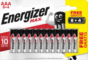 Bateria AAA Płaskie Energizer 1.5V Energizer MAX