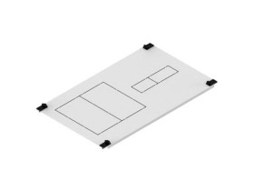 Osłona 1xKVL00 i 4 modułowa (250x300 mm) CP 1-2 K00 M 001339450 ETI