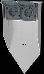 Outlet spike B 3.2, 2 outlets