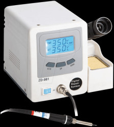 ZD-981 Digital processor soldering station, 60 Watt, ESD
