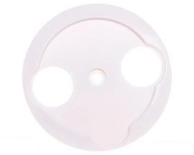 1930 Element centralny do gniazda antenowego 2-wyjściowego biały 103920