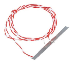 Termopara typ PT 100, -50C do +250C 35mm kabel 1m, Stal nierdzewna