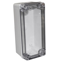 Obudowa ogólnego użytku ABS szerokość zew. 80 mm długość zew. 180 mm wys. zew. 70 mm CAMDENBOSS IP67 Szary