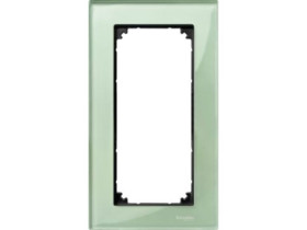 MERTEN M-ELEGANCE szkło ramka 2 podwójna bez poprzeczki szmaragdowy MTN404804 SCHNEIDER ELECTRIC