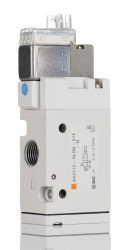 Pneumatyczne zawory elektromagnetyczne SMC 3/2 G 1/8 24V dc 3/2 portowy 1/8in