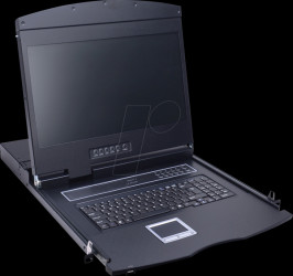 26990131 19-inch KVM console, 19" TFT with keyboard