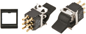 Przełącznik kołyskowy Zatrzaskowy Nie 6 A DPDT TE Connectivity