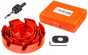 Otwornice do drewna zestaw 5 szt. otwornica Schmith