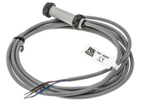 Czujnik pojemnościowy NPN 2 mm cylindryczny M12 x 1 15 mA 10→ 30 V DC IP67