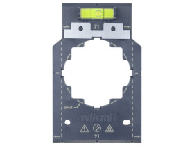 Szablon do montażu gniazdek i włączników elektrycznych WF5975000 WOLFCRAFT