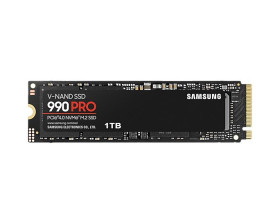 Dysk SSD Samsung SSD 990 PRO z radiatorem, 1 TB, PCIe Gen 4.0 x4 NVMe, wewnętrzny, Samsung V-NAND TLC