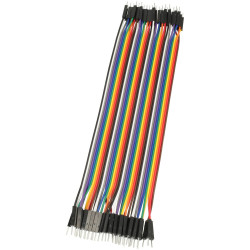 Przewody połączeniowe 20cm 40szt męsko-męskie