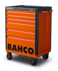 Szafka na rolkach, na kółkach, 6-szufladowa, 976 x 510 x 820mm, materiał: Lita stal, Bahco