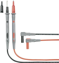 Przewody pomiarowe VOLTCRAFT MS-4N, 1.20 m, czarny, czerwony 108494