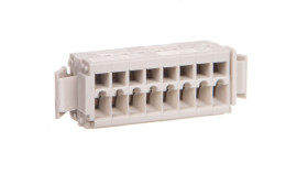 Gniazdo Mcs-Mini Classic 8-Biegunowe Jasnoszare Raster 3,5Mm 734-108/037-000