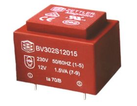 TRAFO 230VAC 2X6VAC 2,0VA