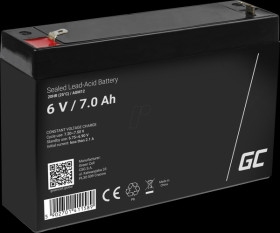 AGM12 AGM battery, 6 V, 7 Ah
