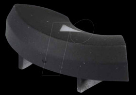 1ZB09LMH136 1ZB cap for Multimec 5 - 17.5 x 7.5 mm, oval, black, can be illu