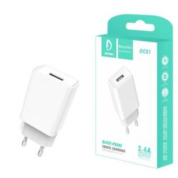 LAD.SIEC.2,4A 23W 1XUSB BIALA