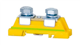 Zacisk Ochronny 2X35mm2 - Żółto/Zielony