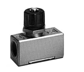 Regulator przepływu SMC Gwintowany Kontrola przepływu AS