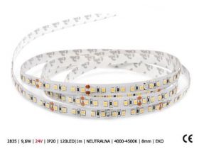 TASMA LED 2835 600/5 B.N. 24V 9,6W 1M