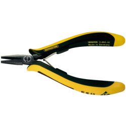 Bernstein 3-682-15 Flat Nose Pliers EUROline-Conductive 130mm