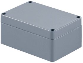 Obudowa uniwersalna Weidmüller KLIPPON K21 RAL7001, Wymiary: (S x W x G) 125 x 80 x 57 mm, aluminium, malowany proszkowo