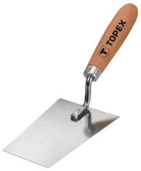 Kielnia sztukatorska trapezowa 160 x 80 mm stal nierdzewna 13A800