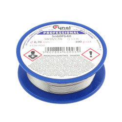 Cyna z topnikiem SW26, Cynel, 0.7mm, 100g