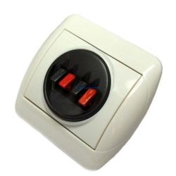 gniazdo głośnikowe ścienne 4pin