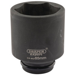 Draper Expert 05090 Expert 65mm 3/4" Sq. Dr. Hi-Torq® 6 Point Deep Impact Socket